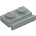 LEGO Lichtgrijs Plaat 1 x 2 met Deur spoor (32028)