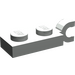 LEGO Lichtgrijs Plaat 1 x 2 met Horizontale Klem Aan Einde (42923 / 63868)