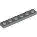 LEGO Light Gray Plate 1 x 6 (3666)