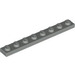 LEGO Light Gray Plate 1 x 8 (3460)