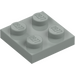 LEGO Light Gray Plate 2 x 2 (3022)