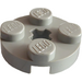 LEGO Light Gray Plate 2 x 2 Round with Axle Hole (4032)