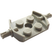 LEGO Light Gray Plate 2 x 2 with Wide Wheel Holders (Non-Reinforced Bottom) (6157 / 39767)