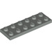 LEGO Hellgrau Platte 2 x 6 (3795)