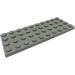 LEGO Hellgrau Platte 4 x 10 (3030)