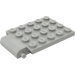 LEGO Gris clair assiette 4 x 5 Trap Porte Charnière incurvée (30042)
