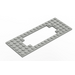 LEGO Gris clair assiette 6 x 16 avec Motor Coupé Type 2 (grande découpe) (3058)