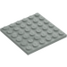 LEGO Light Gray Plate 6 x 6 (3958)