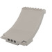 LEGO Light Gray Ramp Curved 8 x 12 x 6 (43085)