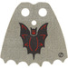 LEGO Light Gray Scalloped Cape with Bat (71345)