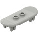 LEGO Light Gray Skateboard with Four Wheel Clips (42511 / 88422)