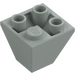 LEGO Světle šedá Sklon 2 x 2 (45°) Převrácený (3676)