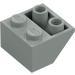 LEGO Light Gray Slope 2 x 2 (45°) Inverted with Flat Spacer Underneath (3660)