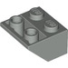 LEGO Light Gray Slope 2 x 2 (45°) Inverted with Flat Spacer Underneath (3660)