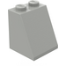 LEGO Light Gray Slope 2 x 2 x 2 (65°) without Bottom Tube (3678 / 45676)