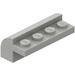 LEGO Hellgrau Steigung 2 x 4 x 1.3 Gebogen (6081)