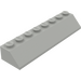 LEGO Lys grå Skråning 2 x 8 (45°) (4445)