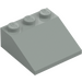 LEGO Light Gray Slope 3 x 3 (25°) (4161)