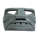 LEGO Lichtgrijs Sport Hockey Masker met Eyeholes en Vier Groot Tanden