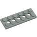 LEGO Light Gray Technic Plate 2 x 6 with Holes (32001)