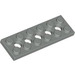 LEGO Light Gray Technic Plate 2 x 6 with Holes (32001)
