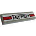 LEGO Lichtgrijs Tegel 1 x 4 met &quot;Ferrari&quot; Sticker (2431)
