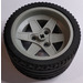 LEGO Hellgrau Tire 68.8 x 36 ZR with Rim 56 X 34 with 3 Holes