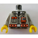 LEGO Lichtgrijs Town Brand Lift Truck Fireman Torso (973)