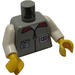 LEGO Lichtgrijs Town Rescue Coast Bewaker Torso (973)
