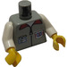 LEGO Light Gray Town Rescue Coast Guard Torso (973 / 73403)