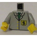 LEGO Světle šedá Town Trup s Bank Employee Uniform (973)