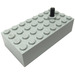 LEGO Lichtgrijs Trein 12V Actuator 4 x 8 x 1.667 Handleiding (73112)