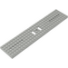 LEGO Hellgrau Zug Base 6 x 28 mit 2 rechteckigen Ausschnitten und 6 runden Löchern an jedem Ende