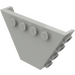LEGO Lichtgrijs Trapezoid Tipper Einde 6 x 4 met Studs (30022)