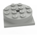 LEGO Light Gray Turntable 4 x 4 Base with Same Color Top (73603 / 85753)