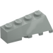 LEGO Light Gray Wedge 2 x 4 Sloped Left (43721)