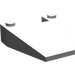 LEGO Hellgrau Keil 4 x 4 ohne Bolzenkerben (4858)