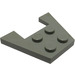 LEGO Light Gray Wedge Plate 3 x 4 without Stud Notches (4859)