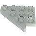 LEGO Hellgrau Keil Platte 4 x 4 Flügel Links (3936)
