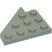 LEGO Light Gray Wedge Plate 4 x 4 Wing Right (3935)