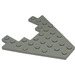 LEGO Light Gray Wedge Plate 8 x 8 with 3 x 4 Cutout (6104)