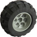LEGO Light Gray Wheel 49.6 x 28 VR with Tyre 56 x 30 R Balloon