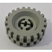 LEGO Light Gray Wheel Hub 8 x 17.5 with Axlehole with Light Gray Tire 30 x 10.5