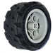 LEGO Lys grå Wheel Rim Ø30 x 20 with 3 Pin Holes with Offroad Tyre 43,2 X 22