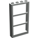 LEGO Light Gray Window 1 x 4 x 6 with 3 Panes (6160)