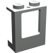 LEGO Gris clair Fenêtre Cadre 1 x 2 x 2 avec 2 trous en bas (2377)