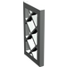 LEGO Hellgrau Fenster Pane 1 x 2 x 3 Lattice (Unverstärkt) (2529 / 60607)