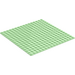 LEGO Light Green Baseplate 16 x 16 (6098 / 57916)