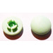 LEGO Lichtgroen Clikits Icon, Klein Dun Rond 2x2 met Pin (45475)