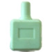 LEGO Lichtgroen Perfume Fles met Rectangular Basis